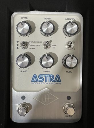 おすすめのモジュレーション】UAFX PEDAL：Astra Modulation Machine